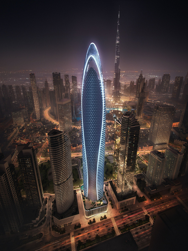 Downtown Dubai'de Burj Khalifa Manzaralı Mercedes-Benz Daireleri (3 Yatak Odalı)